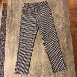 Brandy Melville checkerboard pants.